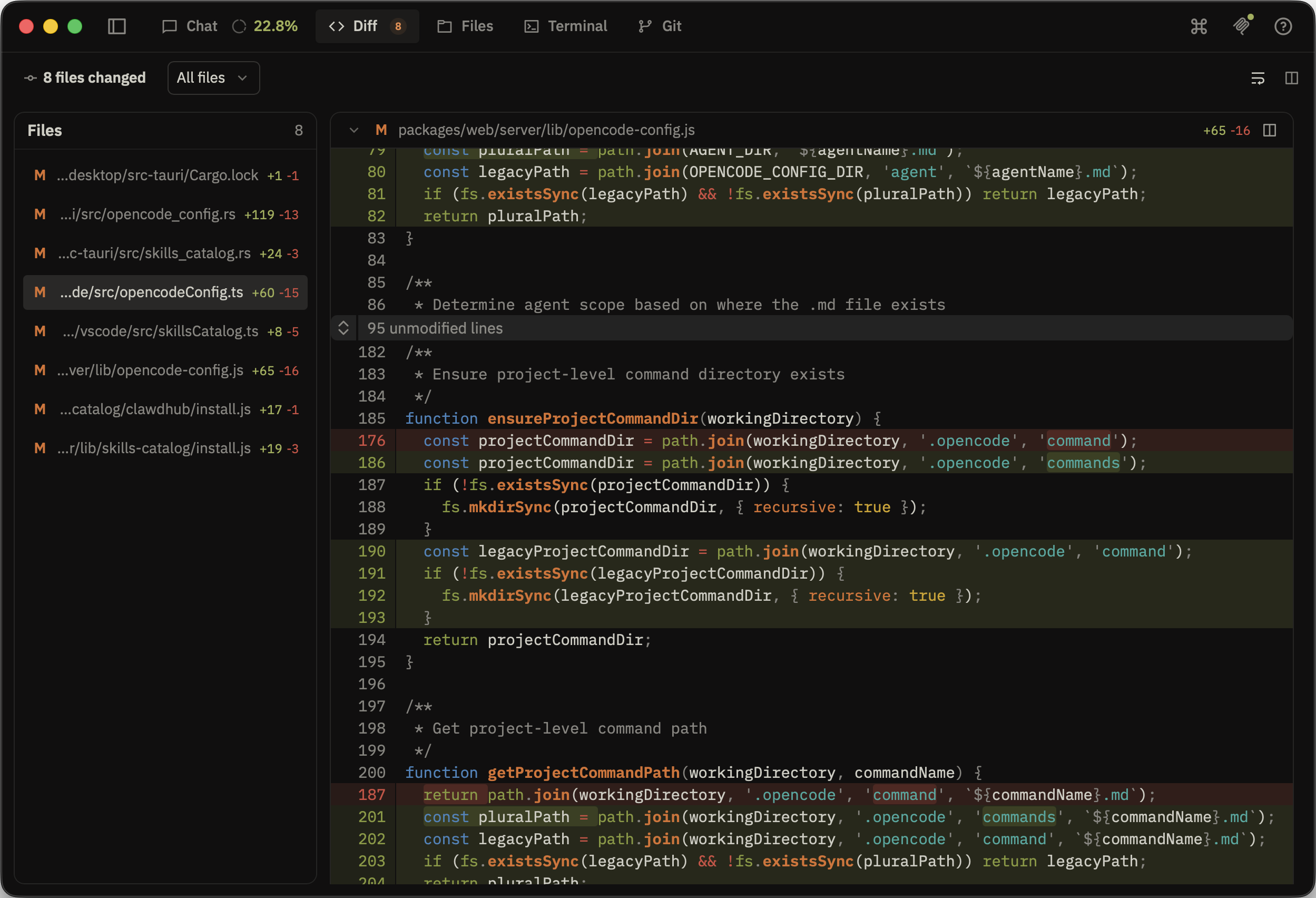 Diff View